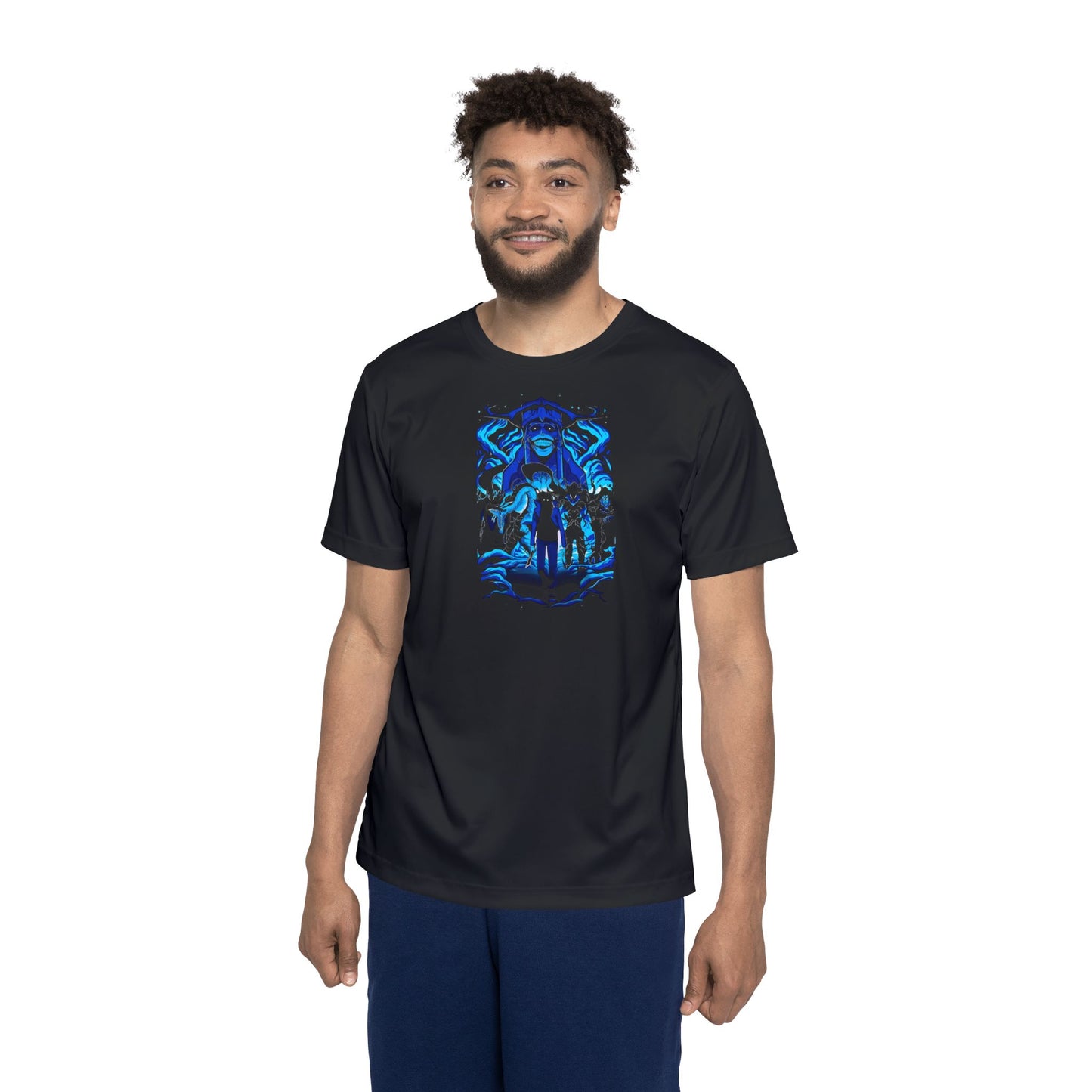 Solo Leveling Shadow Monarch T-Shirt 👑🔵