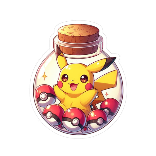 Cute Pikachu - Sticker